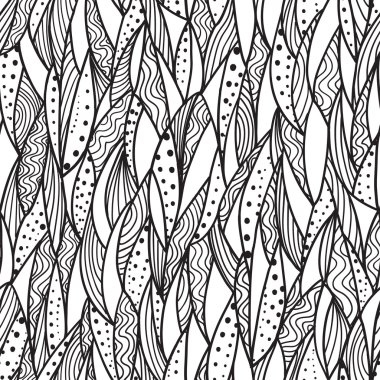 Kusursuz monokrom deseni