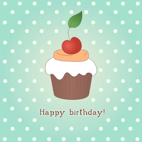 Birthday card — Stock Vector