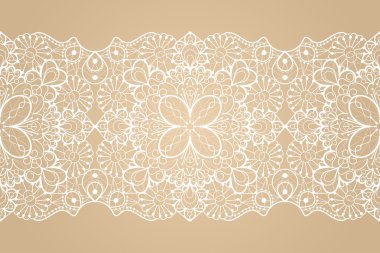 Dikişsiz dantel kurdele