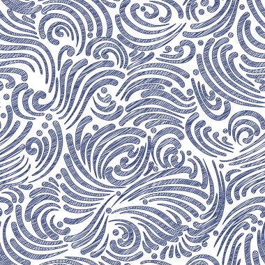 Dikişsiz doodle arka plan
