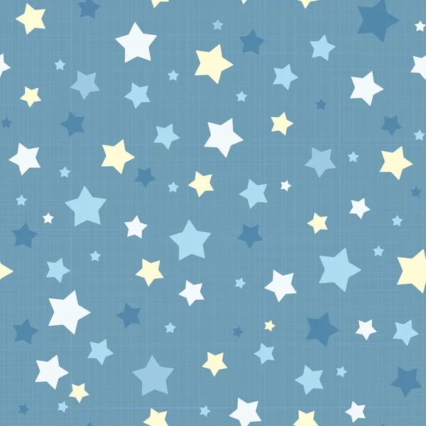 Sömlösa stjärnor mönster Royaltyfria illustrationer