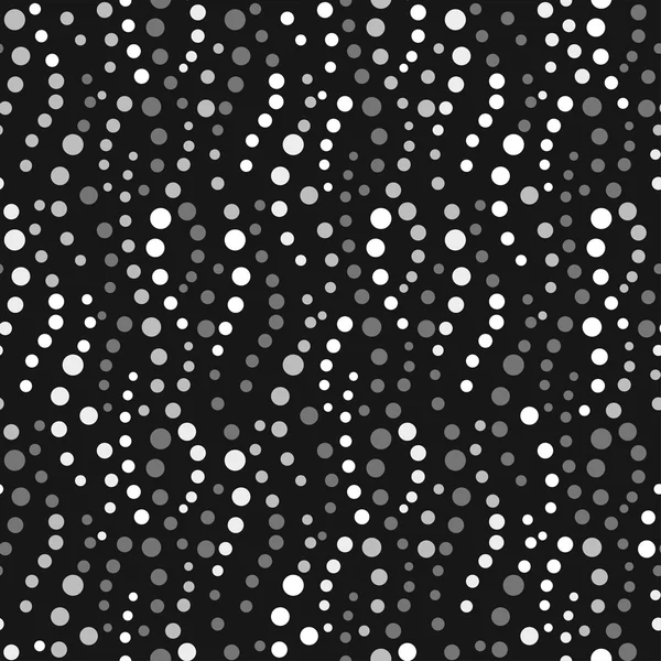 Abstrakt bakgrund med svarta och vita cirklar. — Stock vektor