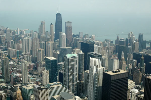 Chicago kohtaus Sears Towers — kuvapankkivalokuva