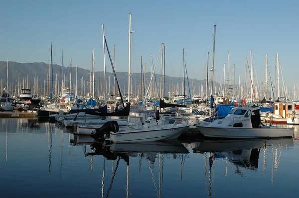 Barcos en Santa Barbara — Foto de Stock
