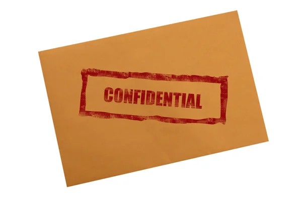 Confidential envelope — Stock Photo, Image