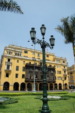 şehir merkezinin görünümü lima peru