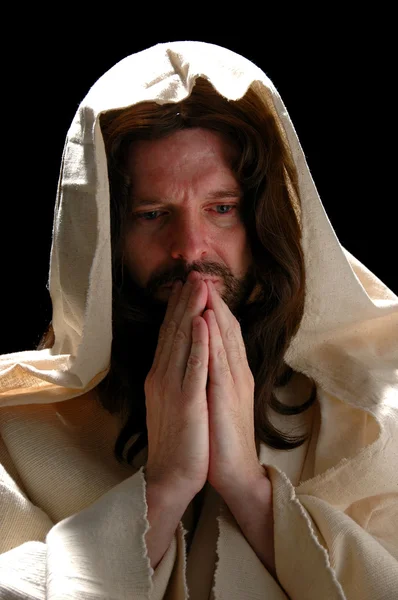Porträt des Jesusin-Gebets — Stockfoto