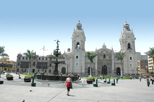 şehir merkezinin görünümü lima peru