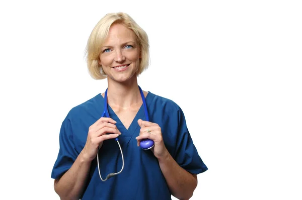 Friendly female doctor — Stock Photo, Image