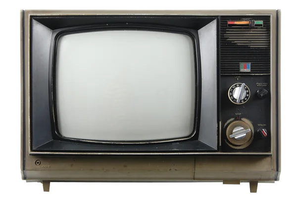Velho vintage TV — Fotografia de Stock