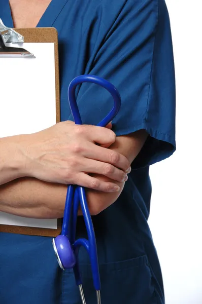 Doctor with stethoscope — Stock Photo, Image