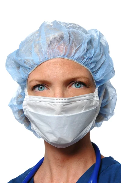 Chirurgický ženský lékař zblízka — Stock fotografie