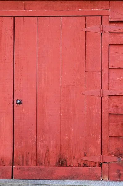 Grungee velha porta do celeiro — Fotografia de Stock