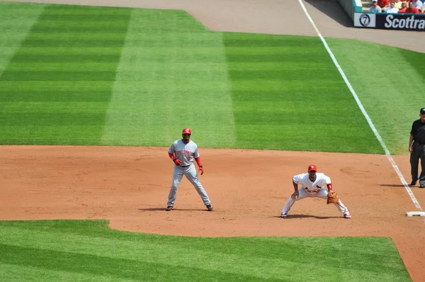 Baseball na stadion busch — Zdjęcie stockowe