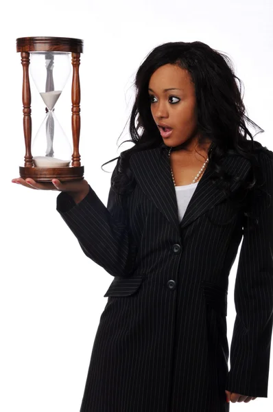Afroamerikanische Geschäftsfrau — Stockfoto