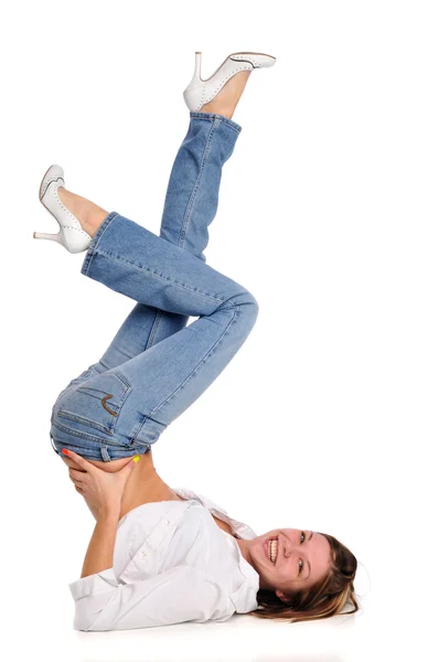 Mooi mode model — Stockfoto