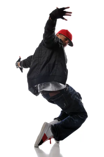 Hip-hop style dancer — Stock Photo, Image