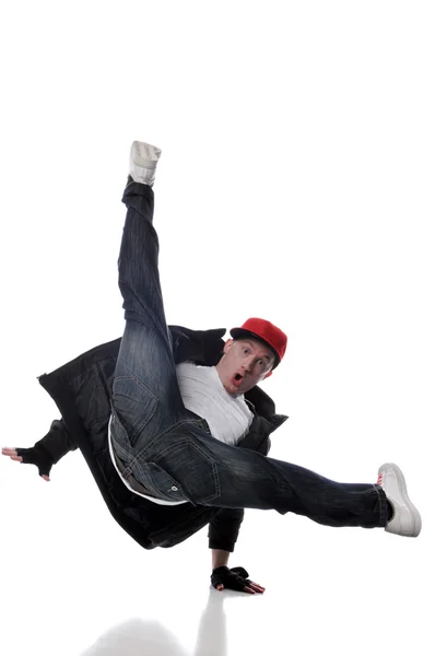 Hip-hop style dancer — Stock Photo, Image
