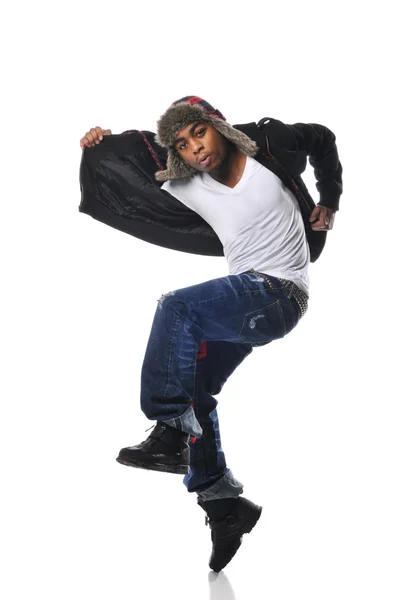Dançarino de estilo hip-hop — Fotografia de Stock
