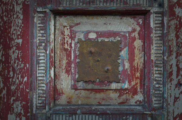 Detail of grungy door — Stock Photo, Image