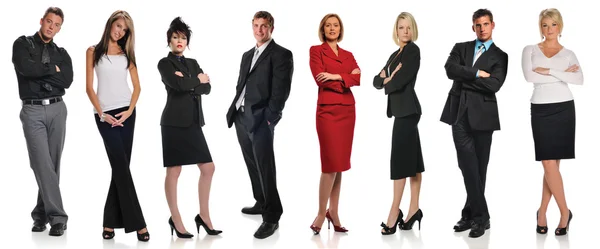 Group of businesspeople standing — Stock Photo, Image