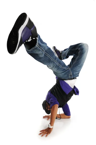 Tancerką hip hop styl wykonywania — Zdjęcie stockowe