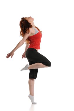 hiphop kadın dansçı gerçekleştirme