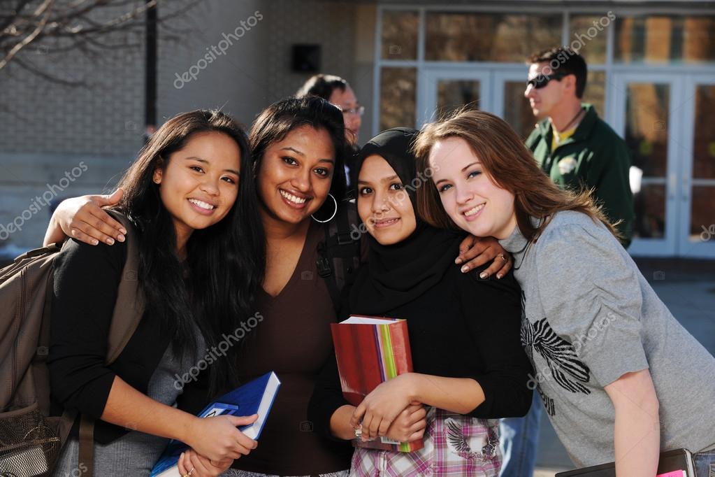 Group of Diverse Students Stock Photo by ©carlosphotos 14400641