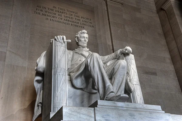 Abraham lincoln denkmal — Stockfoto