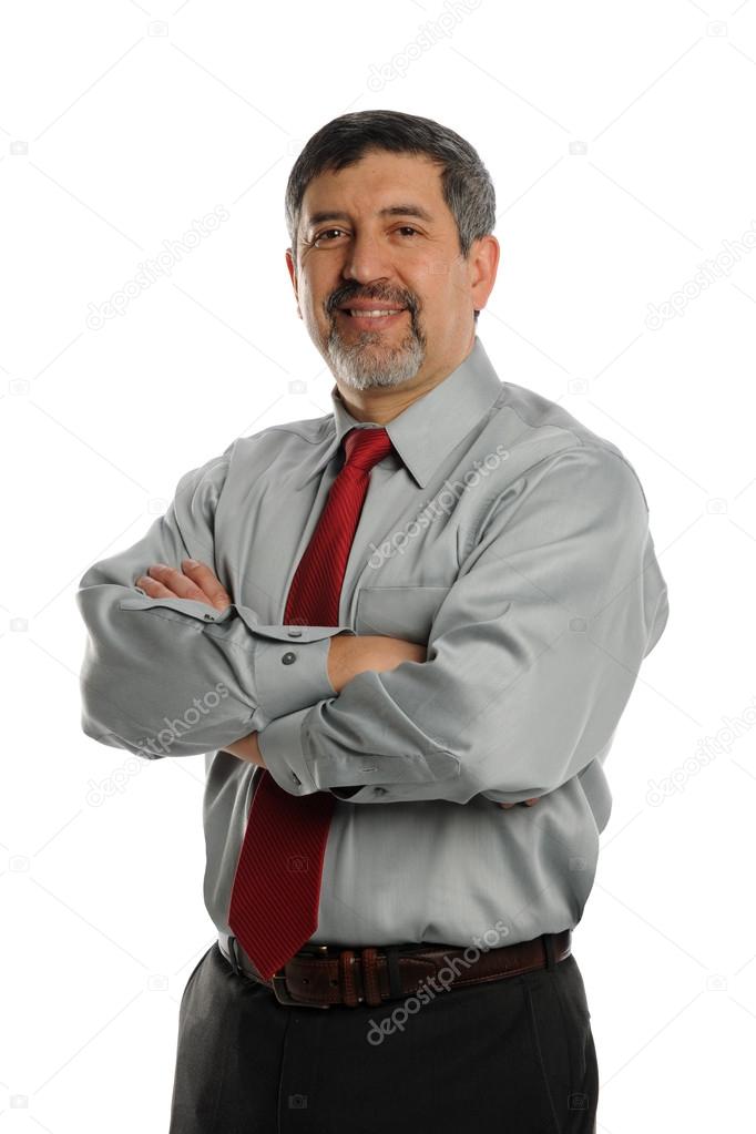 Mature Businessman with crossed arms