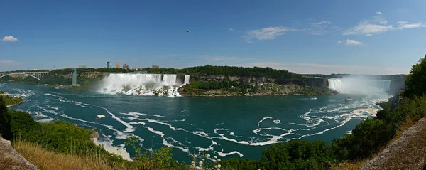 Niagara Fall Panoramaudsigt - Stock-foto