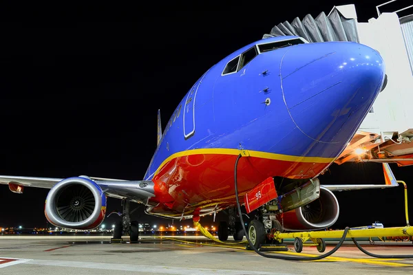 サウス ウエスト航空の飛行機 — ストック写真