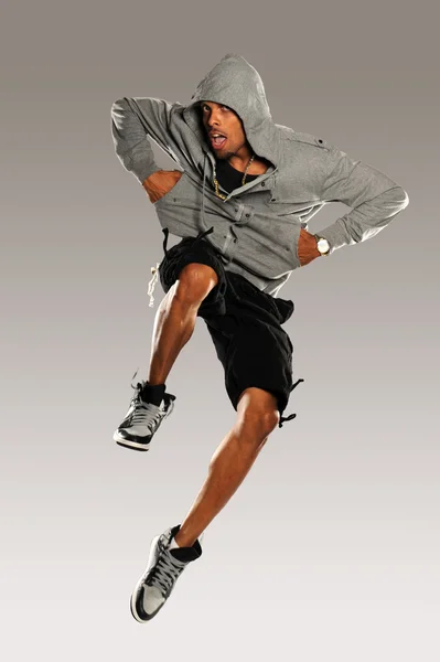 Hip Hop Dancer jumping — Stock Photo, Image