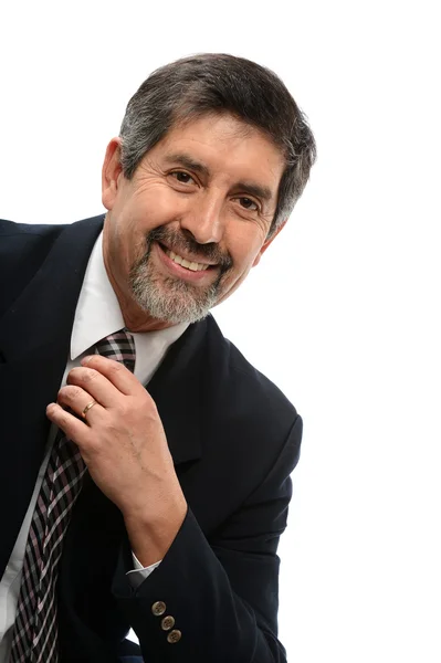 Empresário sorrindo — Fotografia de Stock