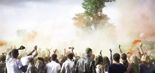 Holi festival renkler