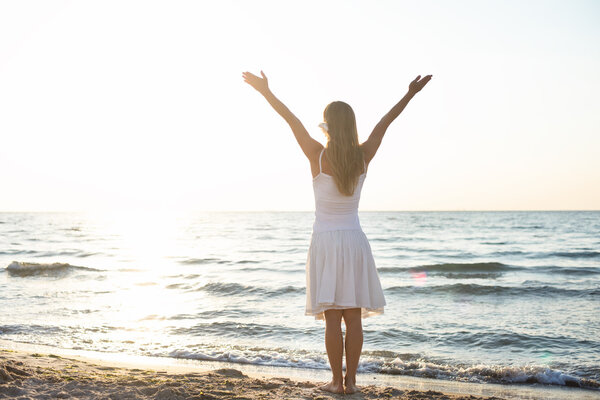 Sexy girl on the beach