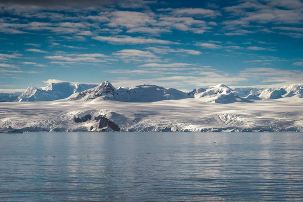 Montagne Mare Dell Antartide Port Lockroy — Foto Stock