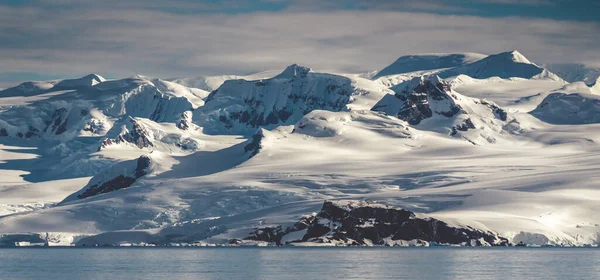 Montagne Mare Dell Antartide Port Lockroy — Foto Stock