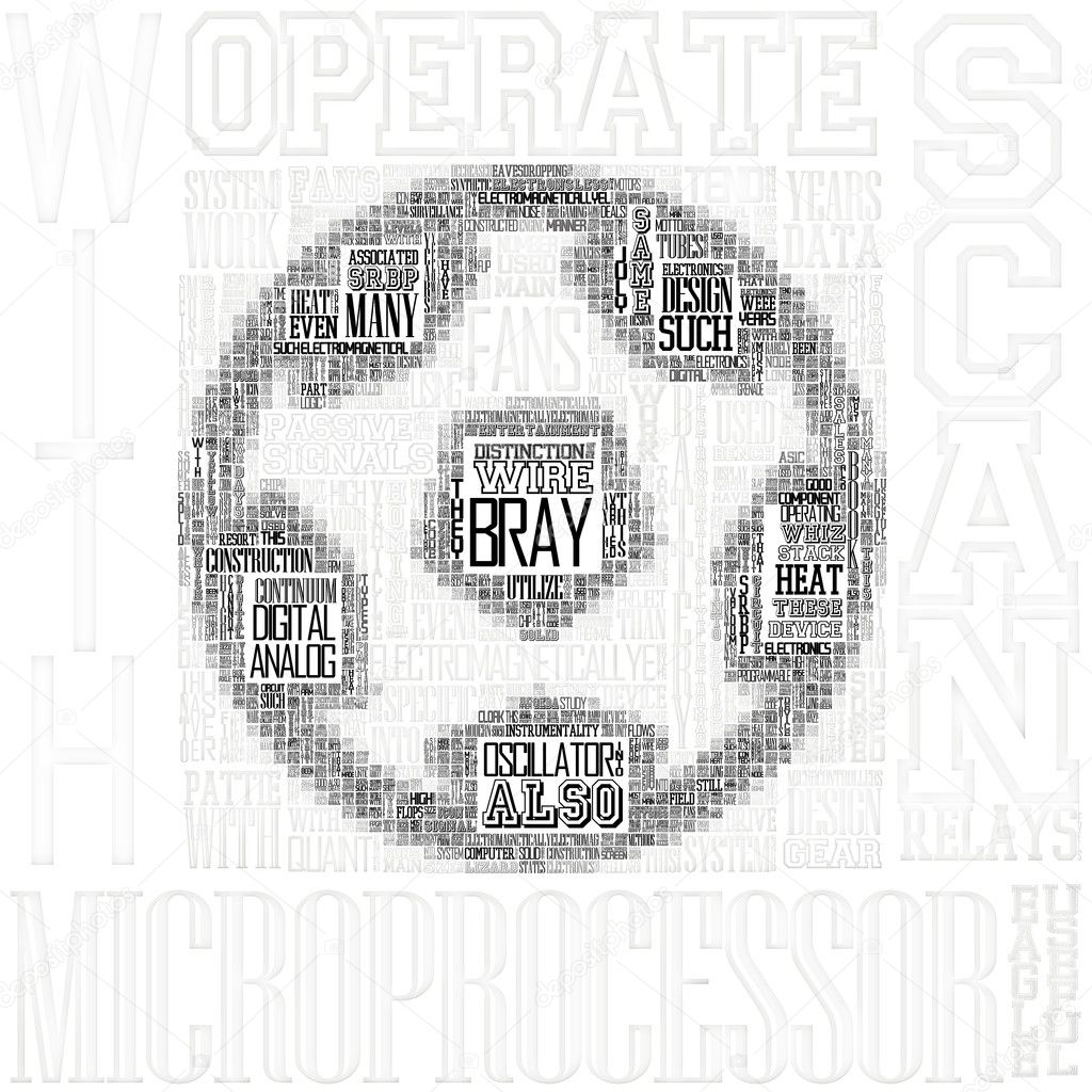 Picture of soccer ball made of text — Stock Photo © neonmind3 25593929