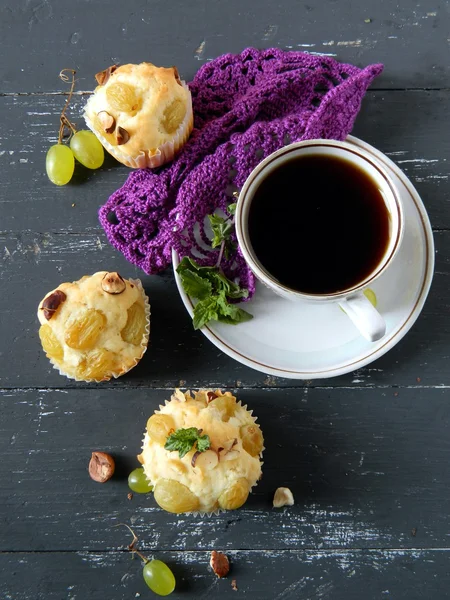 Szőlő muffin — Stock Fotó