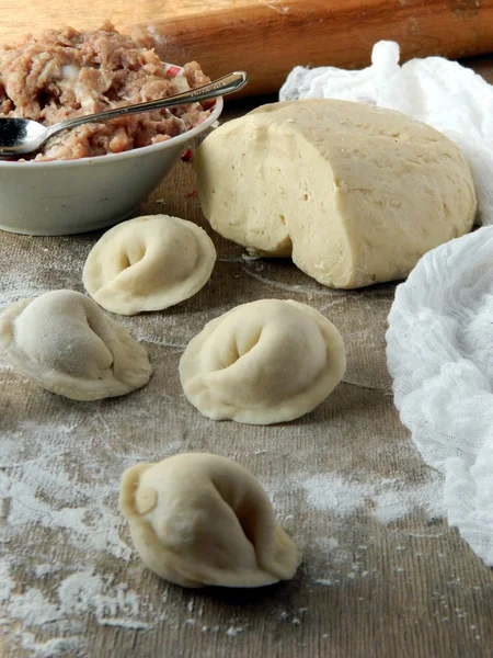 Pelmeni — Stock Photo, Image