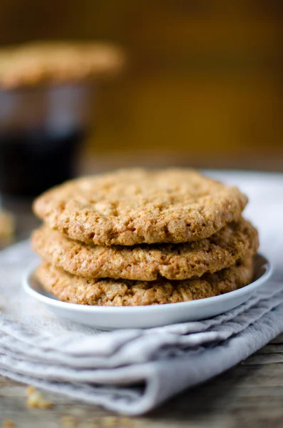 Almond biscuits — Stock Photo, Image