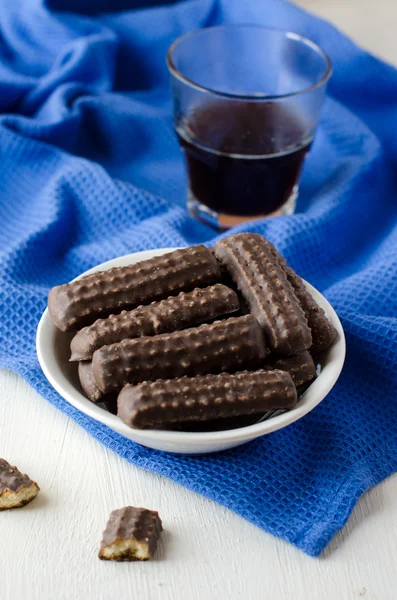 Shortcuts in chocolate — Stock Photo, Image