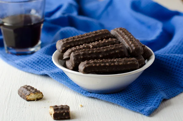 Shortcuts in chocolate — Stock Photo, Image