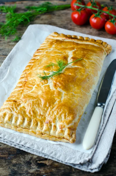 Cake with stuffing — Stock Photo, Image