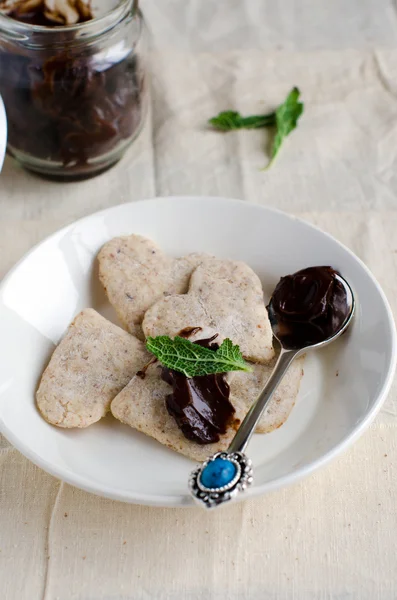 Breakfast. Biscuits — Stock Photo, Image