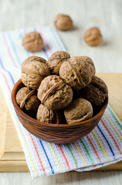 Орехи и фундук — стоковое фото