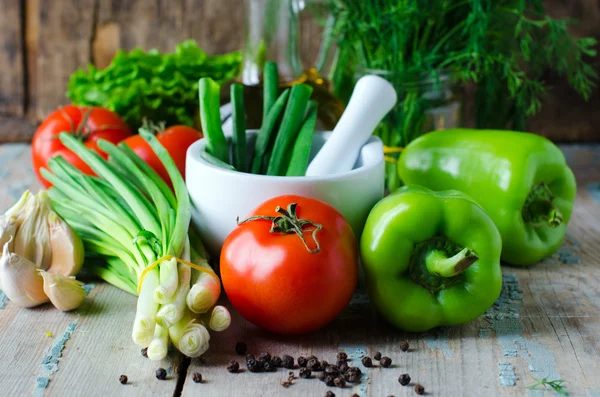 Sayuran dan rempah-rempah — Stok Foto