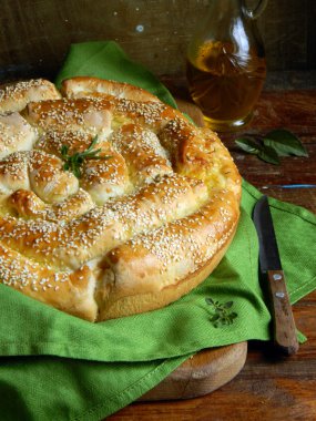 ev yapımı yuvarlak ekmek