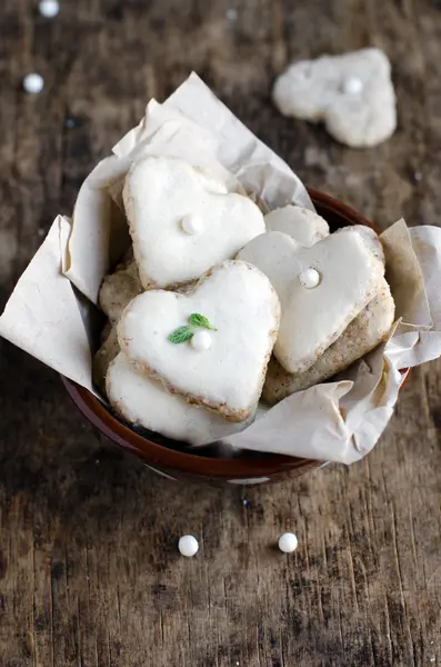 Shortcuts in the form of hearts — Stock Photo, Image